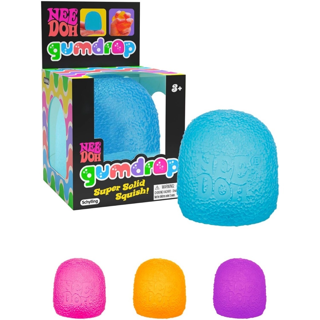 NeeDoh Gumdrop - Textured Sensory Toy - 2.5