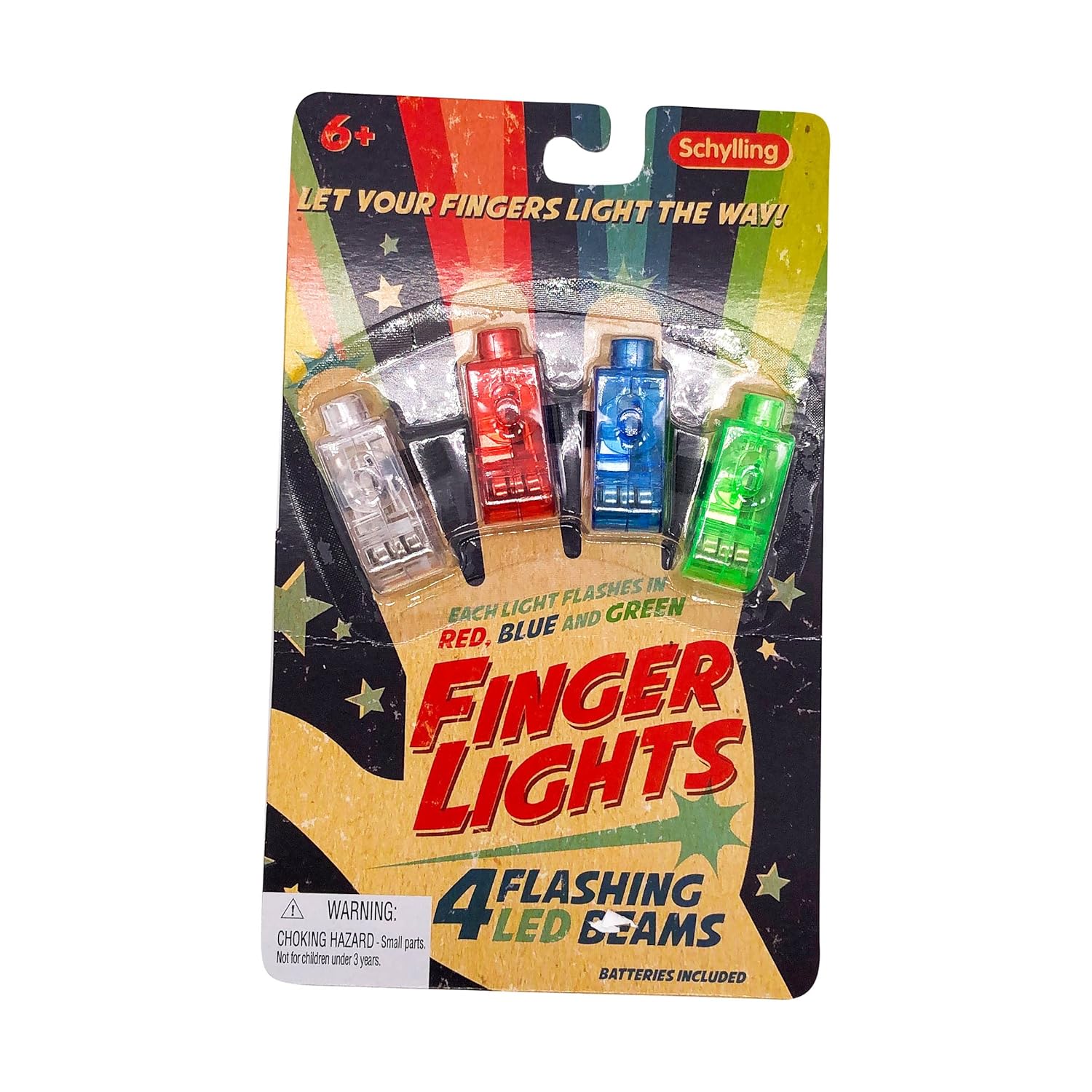 SCHYLLING Led Finger Flashlights. 1 EA